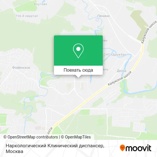 Карта Наркологический Клинический диспансер