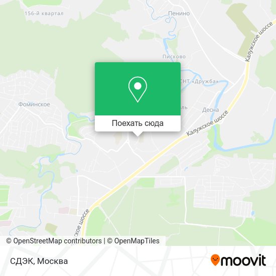Карта СДЭК