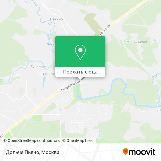 Карта Дольче Пьяно