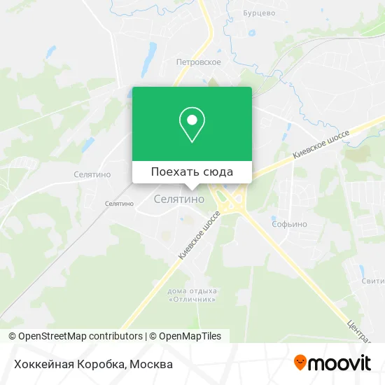 Карта Хоккейная Коробка