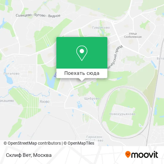 Карта Склиф Вет