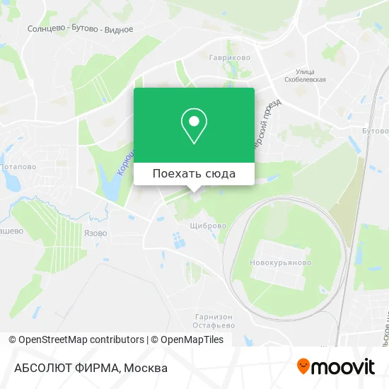 Карта АБСОЛЮТ ФИРМА