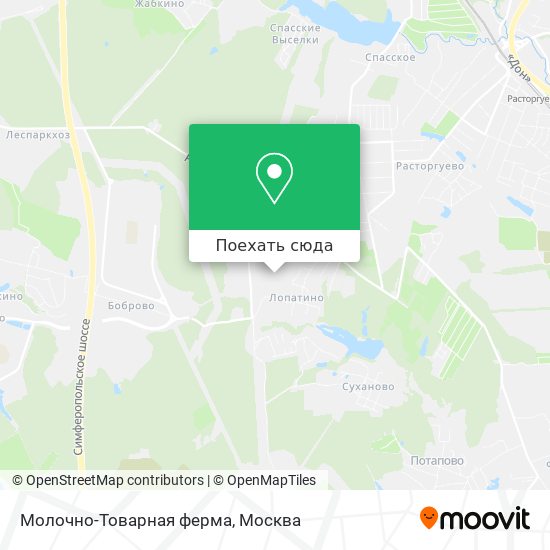 Карта Молочно-Товарная ферма