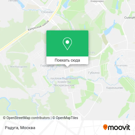 Карта Радуга