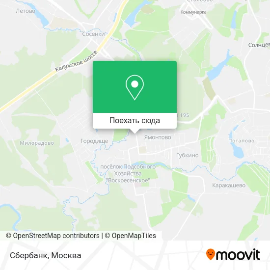 Карта Сбербанк