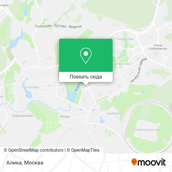 Карта Алика