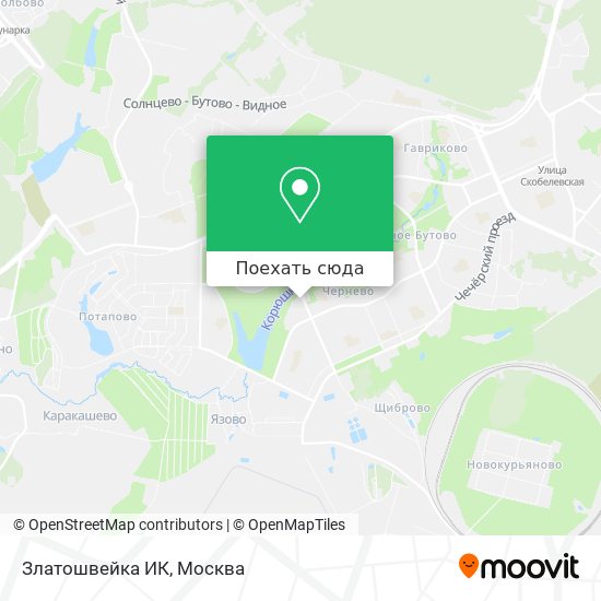 Карта Златошвейка ИК