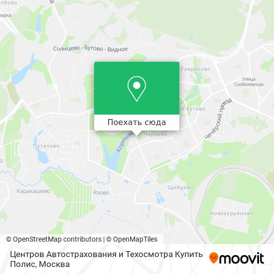 Карта Центров Автострахования и Техосмотра Купить Полис