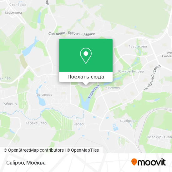 Карта Calipso