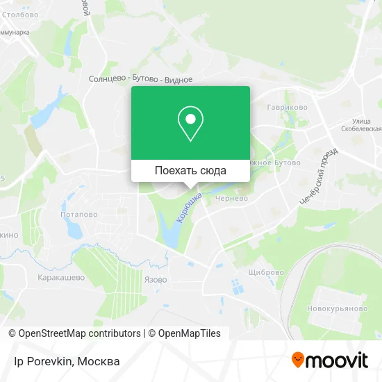 Карта Ip Porevkin
