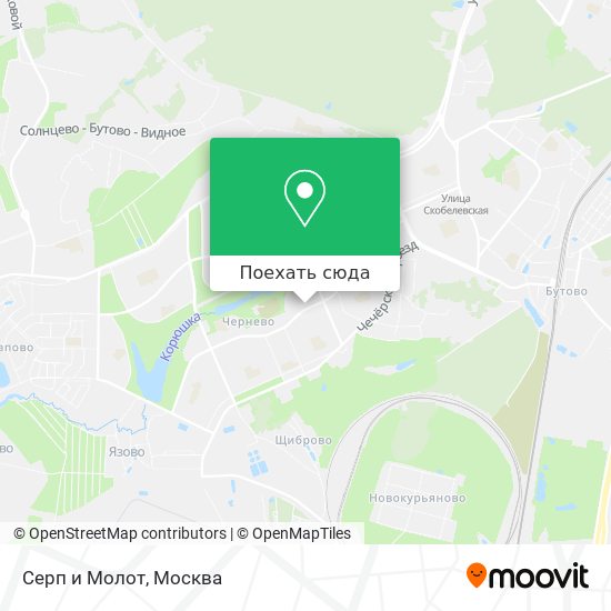 Карта Серп и Молот