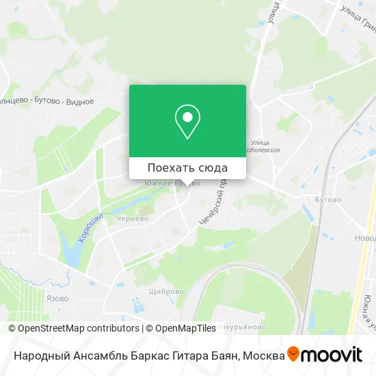 Карта Народный Ансамбль Баркас Гитара Баян