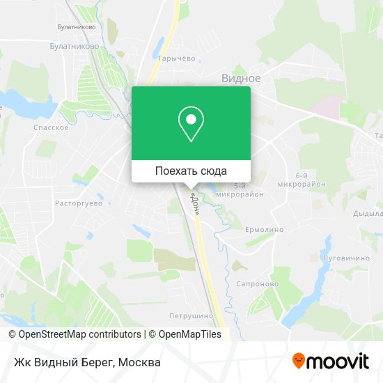 Карта Жк Видный Берег
