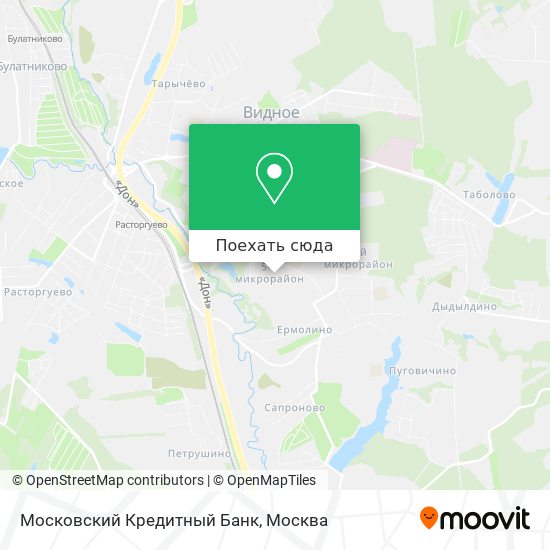 Карта Московский Кредитный Банк