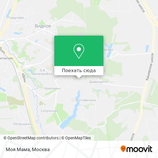 Карта Моя Мама