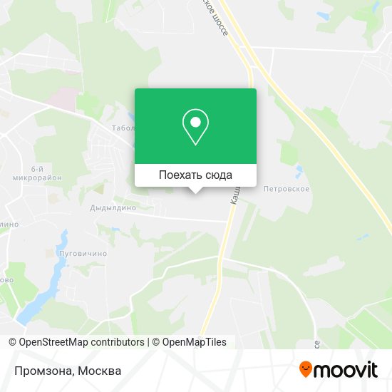 Карта Промзона