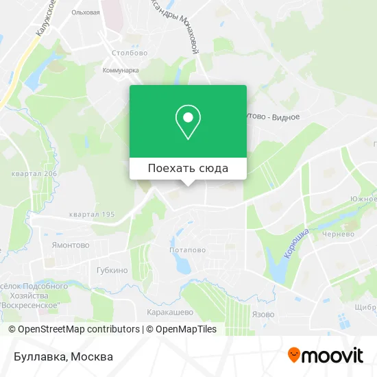 Карта Буллавка