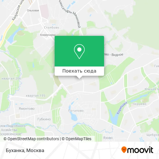 Карта Буханка