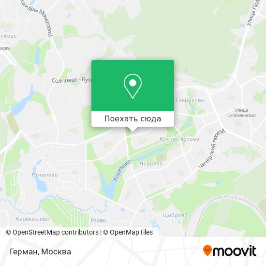 Карта Герман