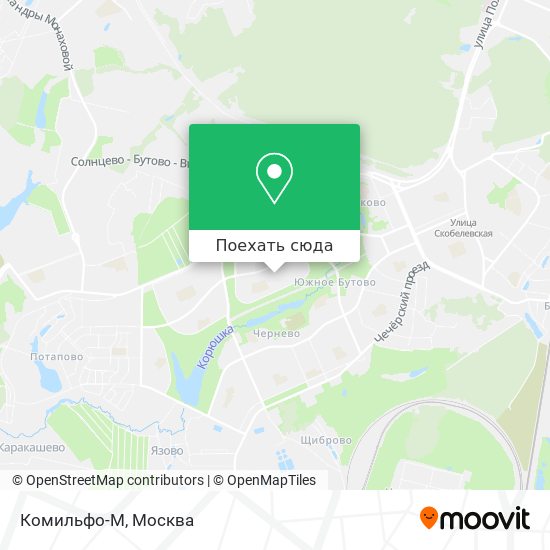 Карта Комильфо-М