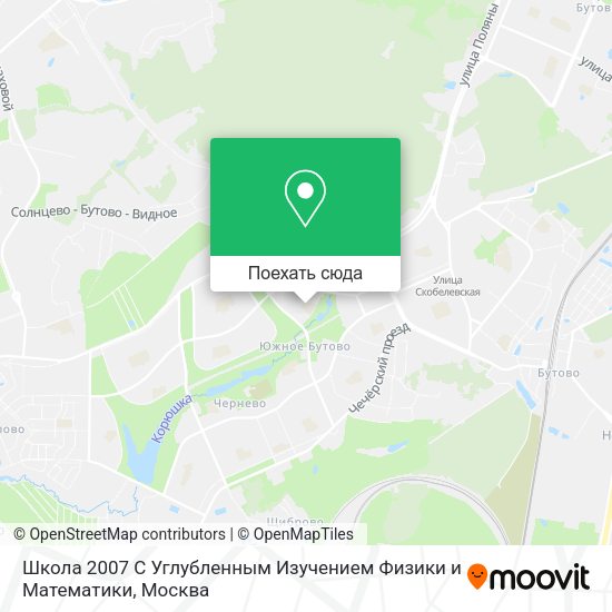 Карта Школа 2007 С Углубленным Изучением Физики и Математики