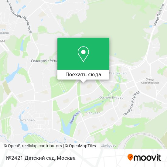 Карта №2421 Детский сад