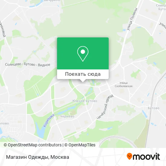 Карта Магазин Одежды