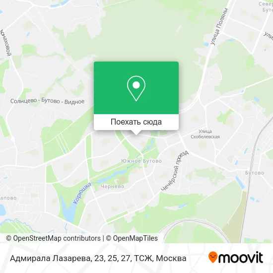 Карта Адмирала Лазарева, 23, 25, 27, ТСЖ