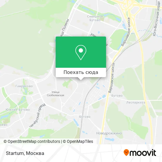 Карта Startum