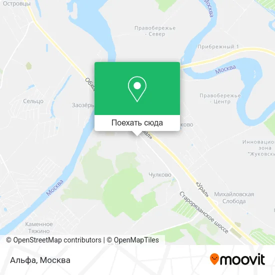 Карта Альфа