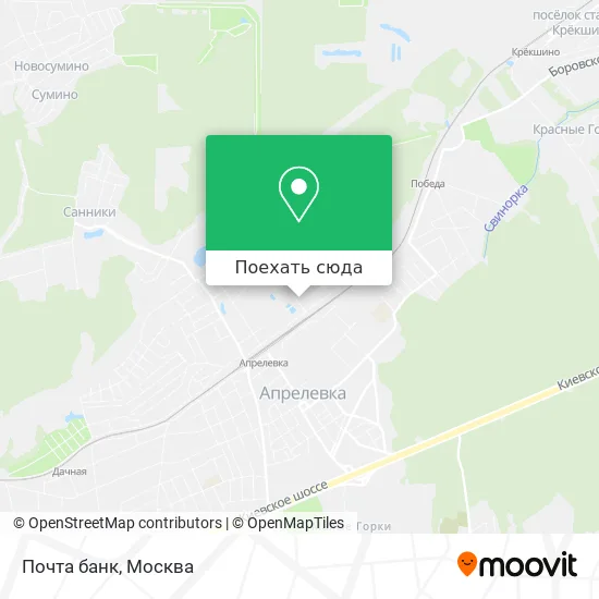 Карта Почта банк