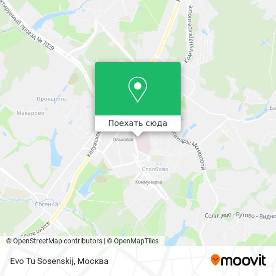 Карта Evo Tu Sosenskij
