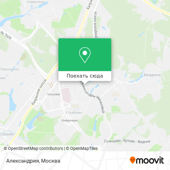 Карта Александрия