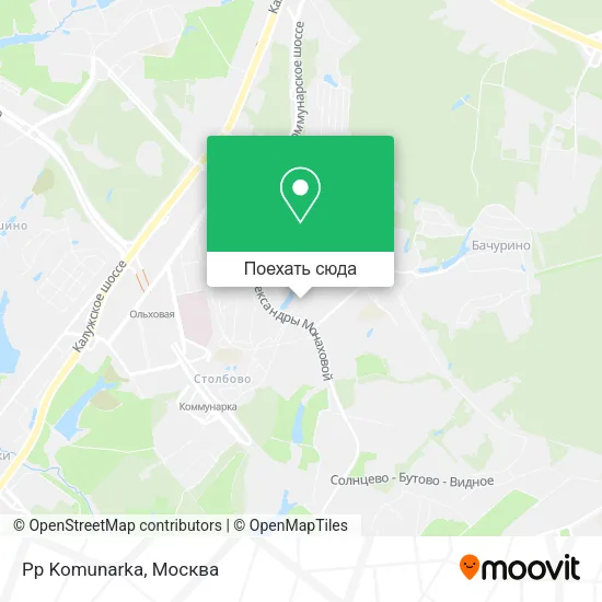 Карта Pp Komunarka