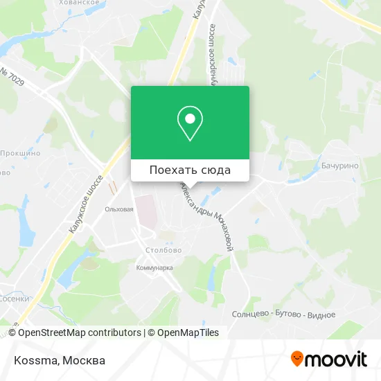 Карта Kossma