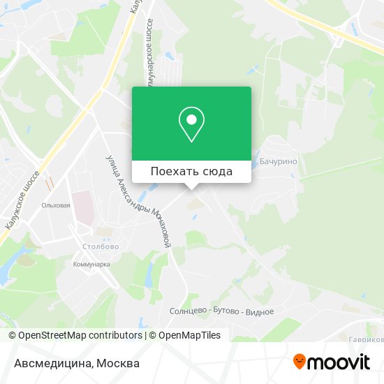 Карта Авсмедицина