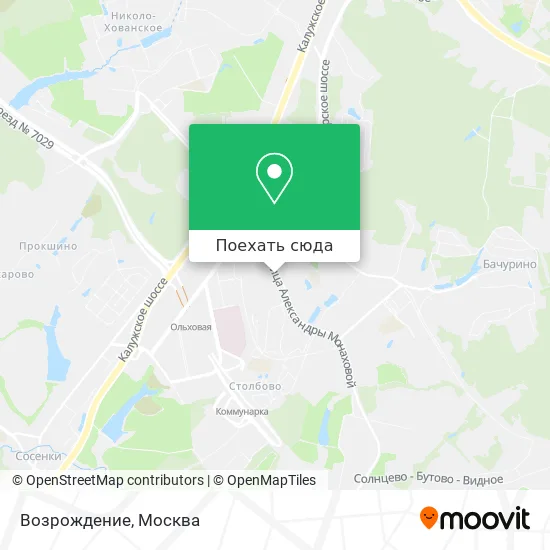 Карта Возрождение