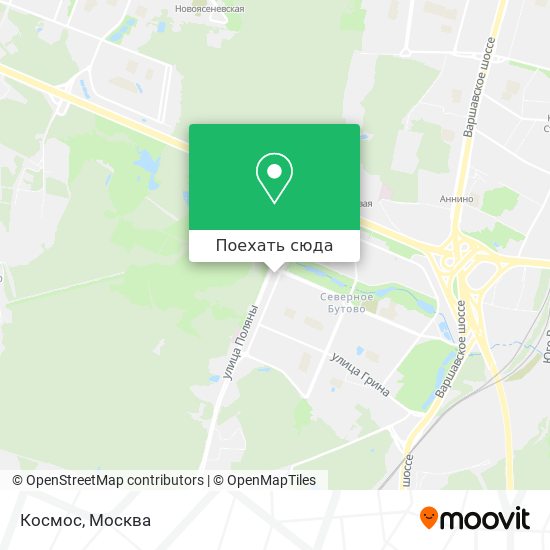Карта Космос