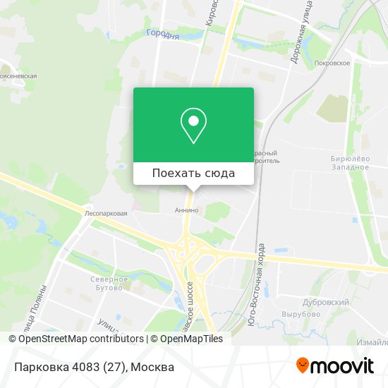 Карта Парковка 4083 (27)