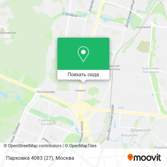 Карта Парковка 4083 (27)