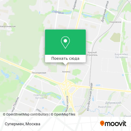 Карта Супермен
