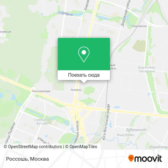 Карта Россошь