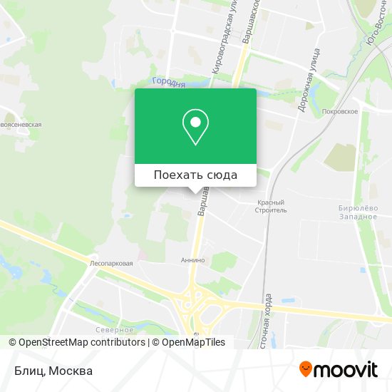 Карта Блиц
