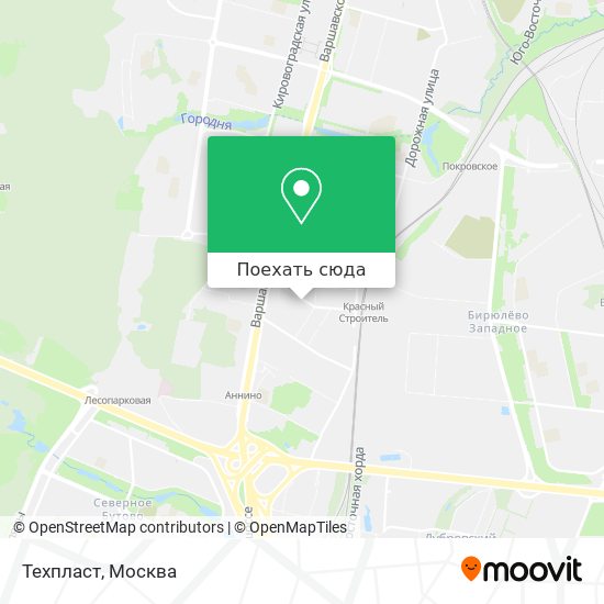 Карта Техпласт