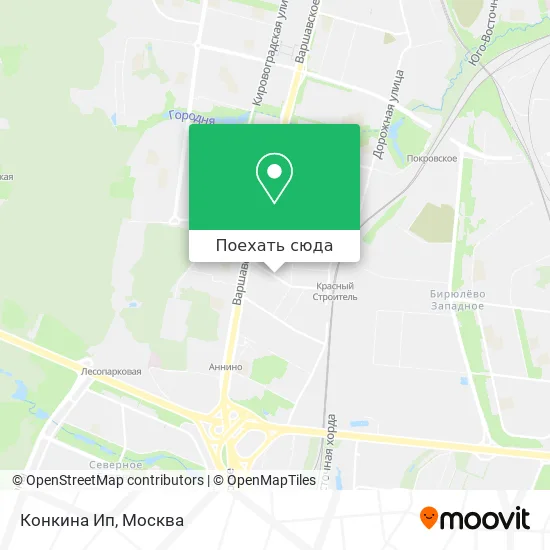 Карта Конкина Ип