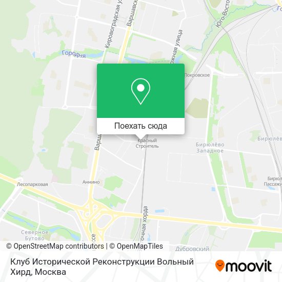 Карта Клуб Исторической Реконструкции Вольный Хирд