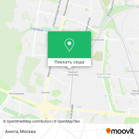 Карта Анюта