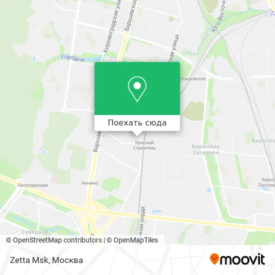 Карта Zetta Msk