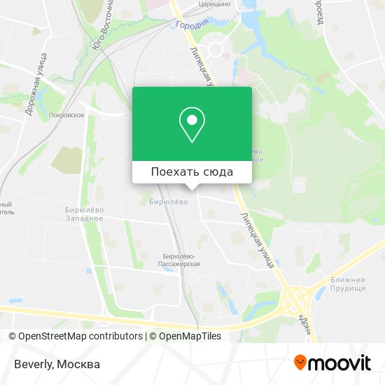 Карта Beverly
