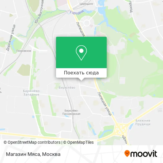 Карта Магазин Мяса